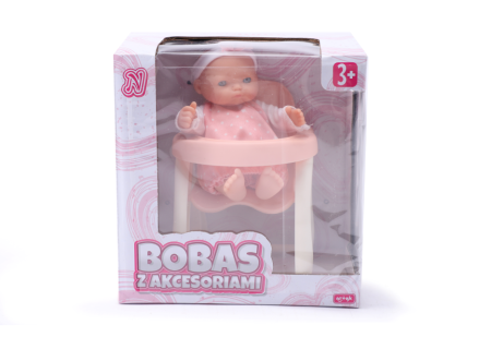 ARTYK 137372 Bobas z akcesoriami NATALIA 11 cm