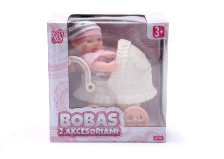 ARTYK 137389 Bobas z akcesoriami NATALIA 11 cm