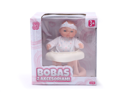 ARTYK 137419 Bobas z akcesoriami NATALIA 11 cm