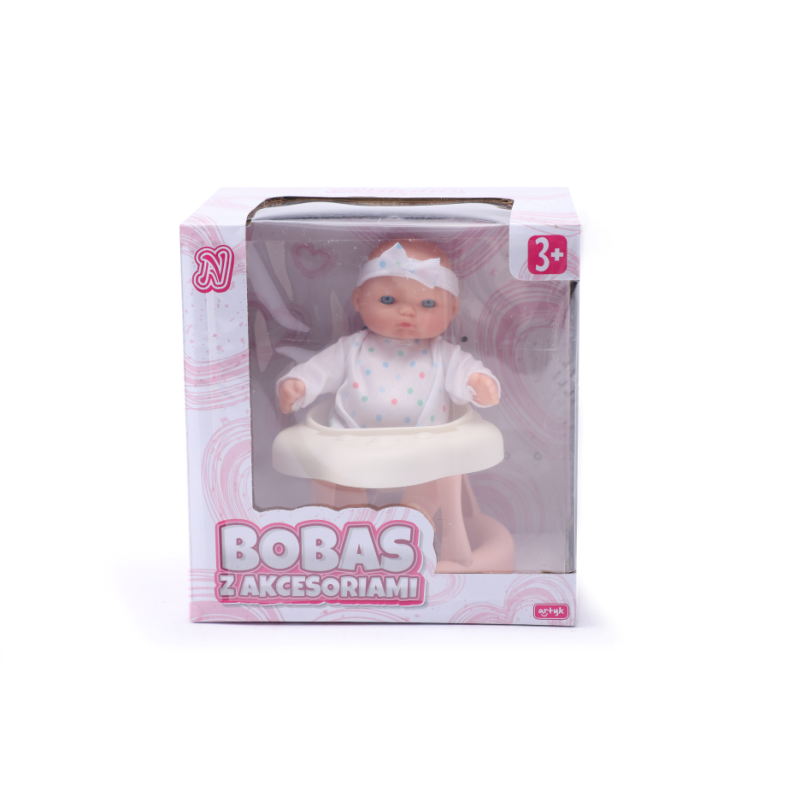 ARTYK 137419 Bobas z akcesoriami NATALIA 11 cm