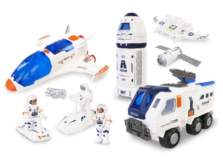 ARTYK 175527 Baza kosmiczna duży zestaw 12 szt