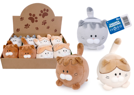 ARTYK 182495 Pluszowe kotki 4 wzory