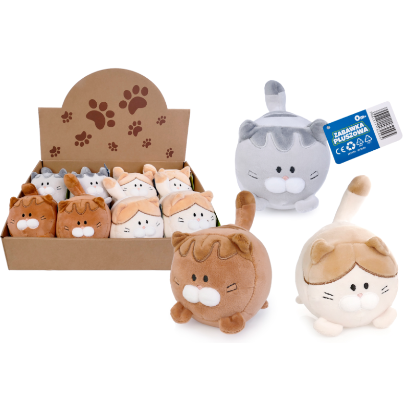 ARTYK 182495 Pluszowe kotki 4 wzory