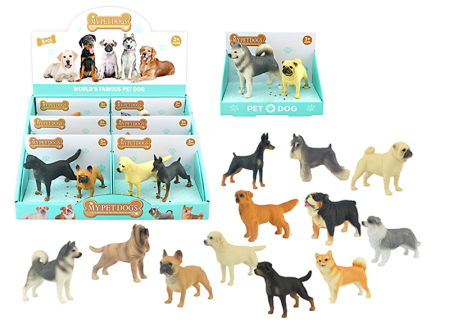 ARTYK 185953 Zwierzątka Psy 6 szt/disp.