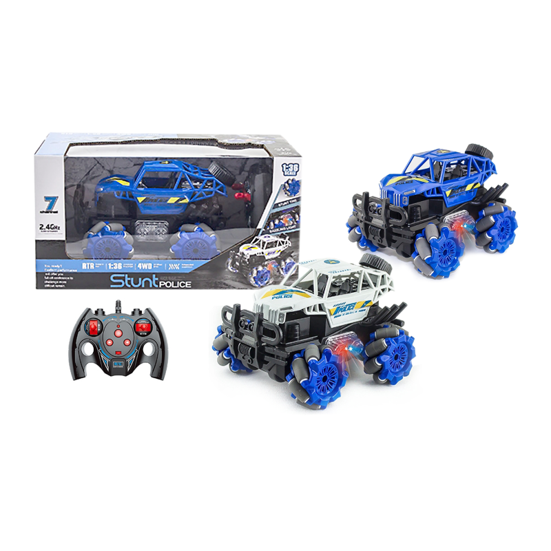 ARTYK 186400 Auto terenowe wyczynowe zdalnie sterowane Policja