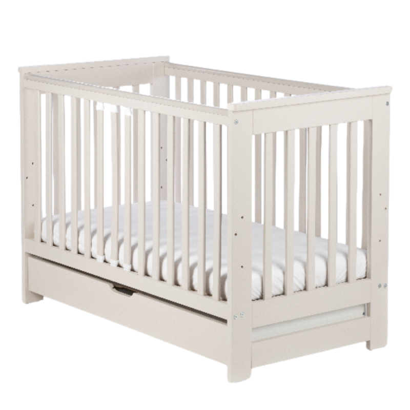 DREWEX Łóżeczko - tapczanik IVE cashmere + szuflada