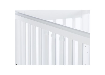 DREWEX Łóżeczko tapczanik IVE biały + szuflada