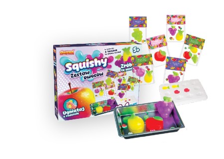 DUMEL DD 30602 Squishy-Zestaw owoców
