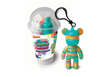 DUMEL DD 30620 Magiczne malowanie - misiowy breloczek