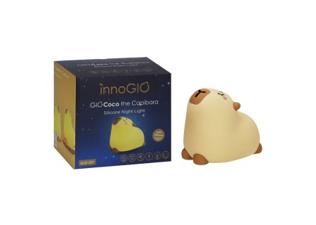 INNOGIO GIO-157 Silikonowa lampka nocna Kapibara