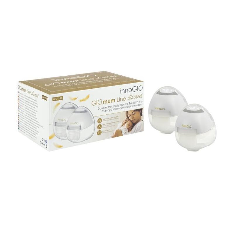 INNOGIO GIO-358 Podwójny muszlowy laktator elektryczny GIOmum Line Discreet Double