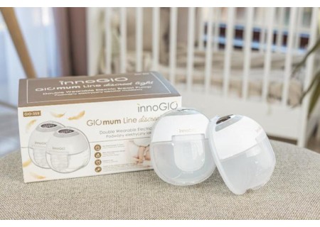INNOGIO GIO-359 Podwójny muszlowy laktator elektryczny GIOmum Line Discreet Light Double