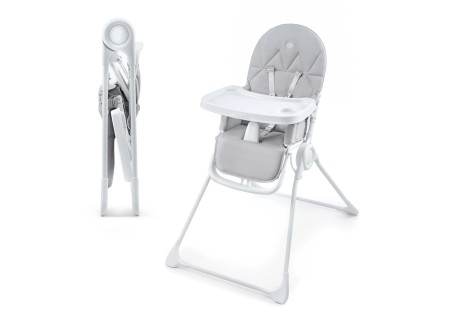 KINDERKRAFT Krzesełko do karmienia BINCI light grey