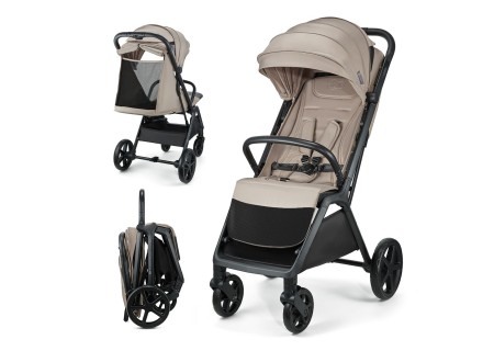 KINDERKRAFT Wózek spacerowy LOOM LINEN beige