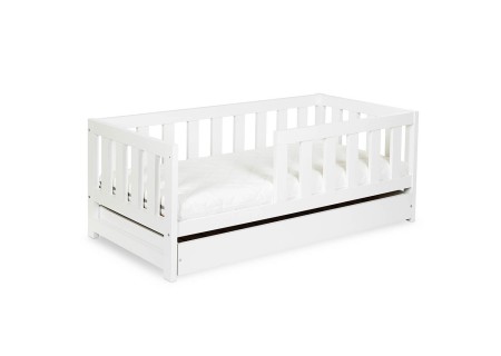 KLUPŚ Łóżko młodzieżowe 160x80 AMELIA biel