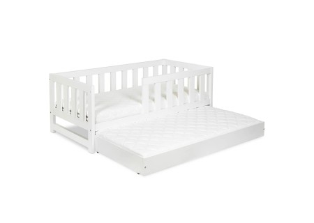 KLUPŚ Łóżko młodzieżowe 160x80 AMELIA biel