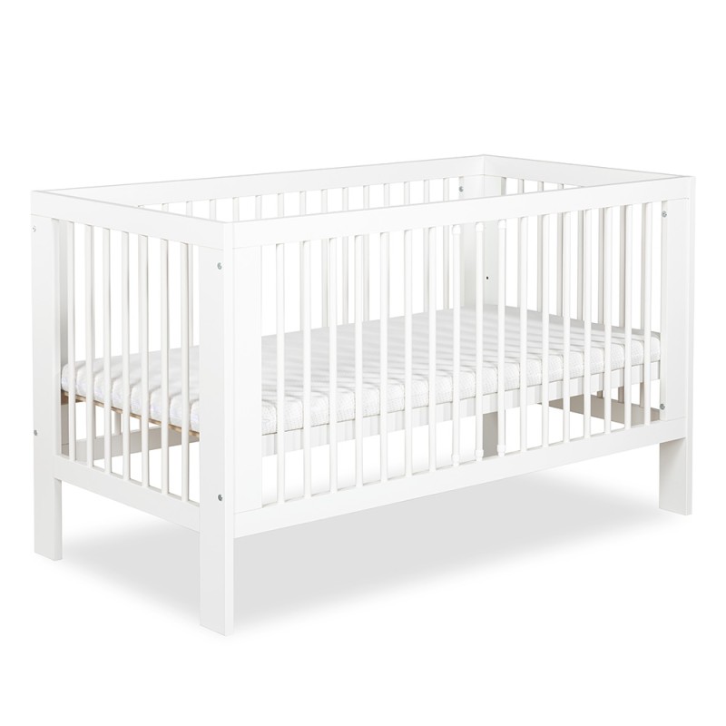 KLUPŚ Łóżko-tapczanik 140x70 OLIVIA biel