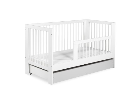 KLUPŚ Łóżko-tapczanik 140x70 OLIVIA biel