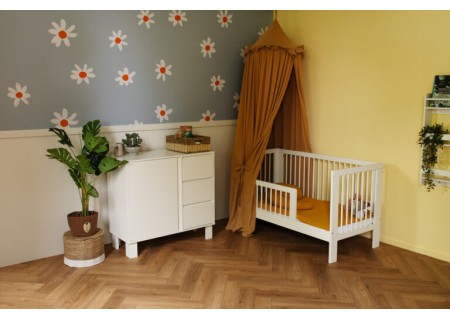 KLUPŚ Łóżko-tapczanik 140x70 OLIVIA biel