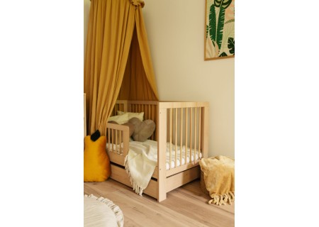 KLUPŚ Łóżko-tapczanik 140x70 OLIVIA buk