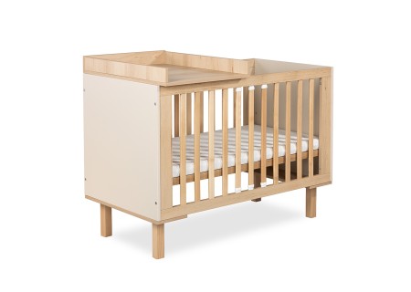 KLUPŚ Nakładka na łóżeczko 120x60 buk