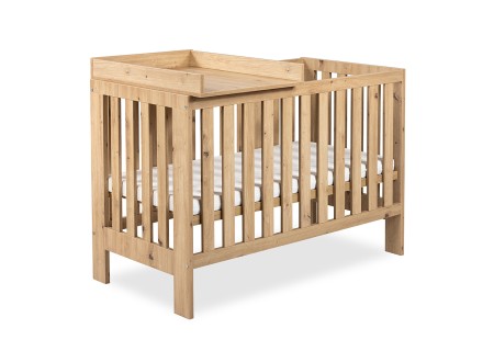 KLUPŚ Nakładka na łóżeczko 120x60 dąb