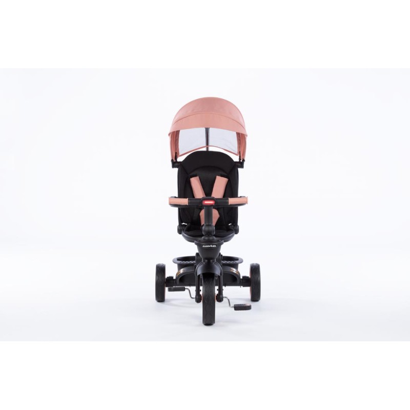MOOVKEE Rowerek trójkołowy LIAM peach pink