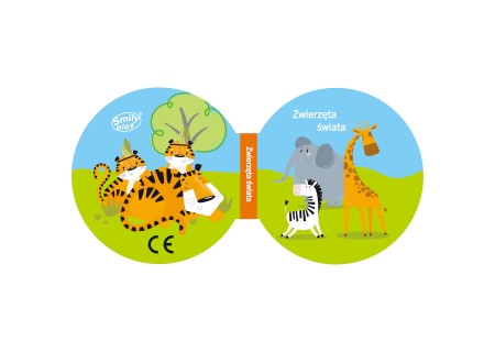 SMILY PLAY SP83975 Miękka książeczka Zwierzęta Świata