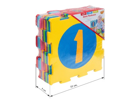 SMILY PLAY SP84502 Mata piankowa cyfry