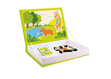 SMILY PLAY SP85299 Książka magnetyczna - puzzle zwierzęta