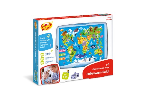 SMILY PLAY SP98303 Odkrywam Świat Moja pierwsza mapa