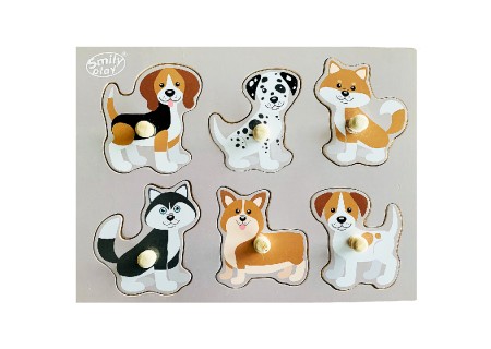 SMILY PLAY SPW83806 Układanka Psy