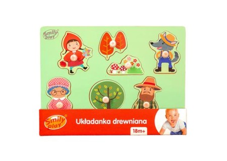 SMILY PLAY SPW83807 Układanka Czerwony Kapturek