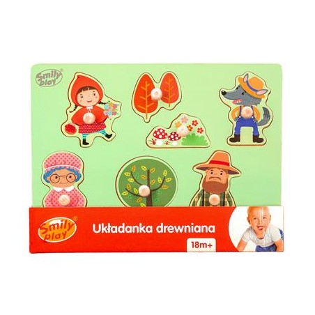 SMILY PLAY SPW83807 Układanka Czerwony Kapturek