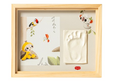 TINY LOVE CREATIONS TLC1660700 Ramka na zdjęcie i odcisk drewniana