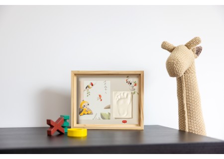 TINY LOVE CREATIONS TLC1660700 Ramka na zdjęcie i odcisk drewniana