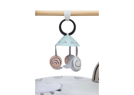 TINY LOVE TL12083068 Gimnastyka dla Bobasa ze stojakiem DECOR LUXE czarno/biała