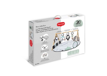 TINY LOVE TL12083068 Gimnastyka dla Bobasa ze stojakiem DECOR LUXE czarno/biała