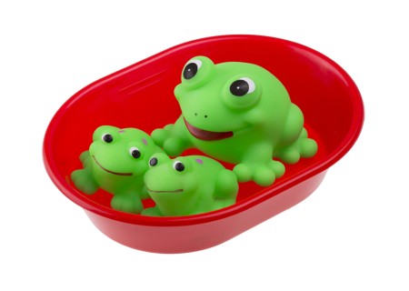 TULLO 025 Zwierzątka do kąpieli w wanience 3 szt