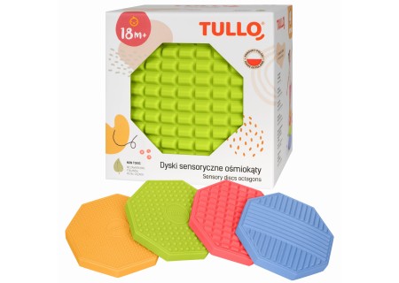 TULLO 616 Dyski densoryczne ośmiokąty 4 szt.