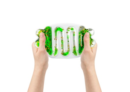 TULLO 707 Zabawka sensoryczna z cieczą squishy zielony