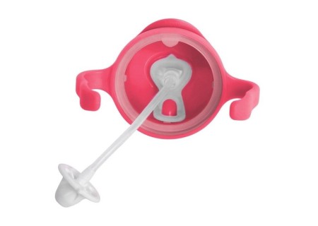 B.BOX BB00502 Bidon ze słomką 240 ml raspberry