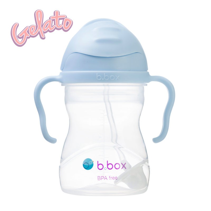 B.BOX BB00519 Bidon ze słomką 240 ml Bubblegum