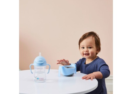 B.BOX BB00519 Bidon ze słomką 240 ml Bubblegum