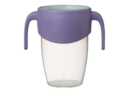 B.BOX BB200103 Kubek 360 do nauki picia - kubek treningowy niekapek Lilac pop