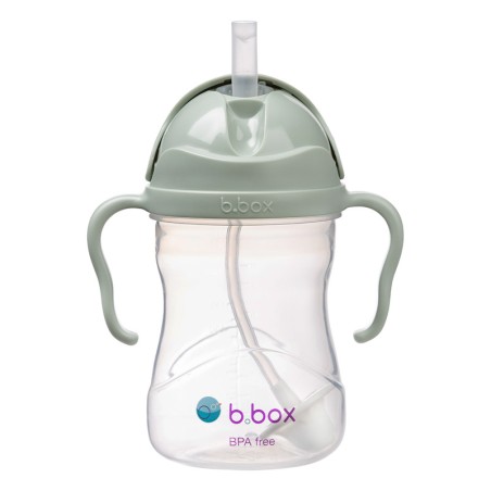 B.BOX BB200210 Bidon ze słomką 240 ml sage