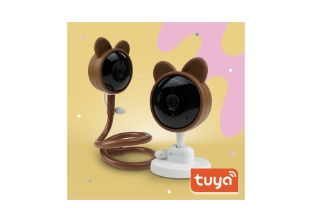 MARY'S MW61441 Niania kamera elektroniczna Miś brązowy WIFI TUYA