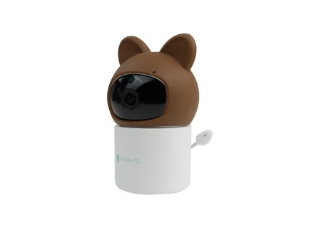 MARY'S MW61443 Obrotowa niania kamera elektroniczna Miś brązowy WIFI TUYA
