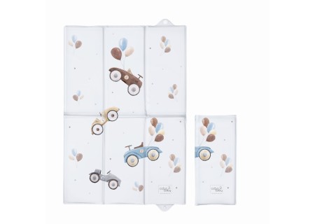 CEBA 305-000-640 Składana mata do przewijania 60x40 Retro Cars