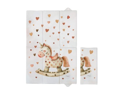 CEBA 305-000-820 Składana mata do przewijania 40x60 Basic Rocking Horse